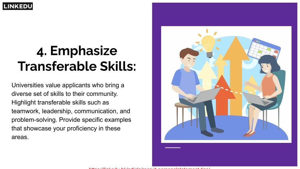 Emphasize Transferable Skills 