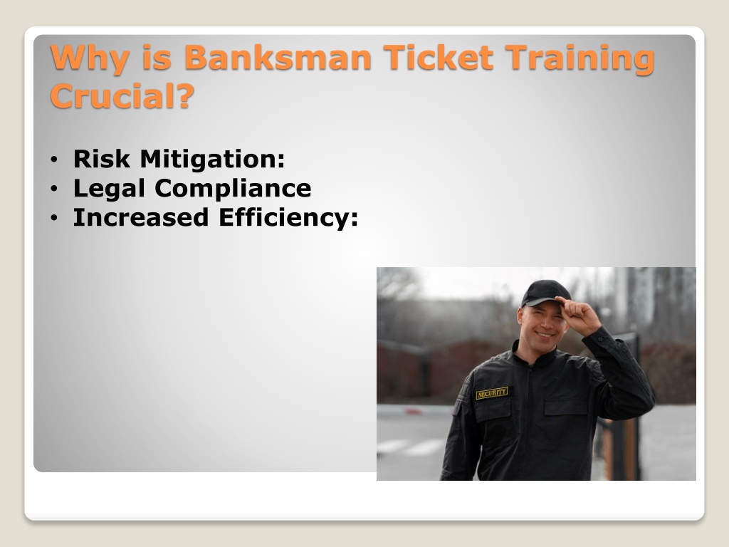 banksman powerpoint presentation