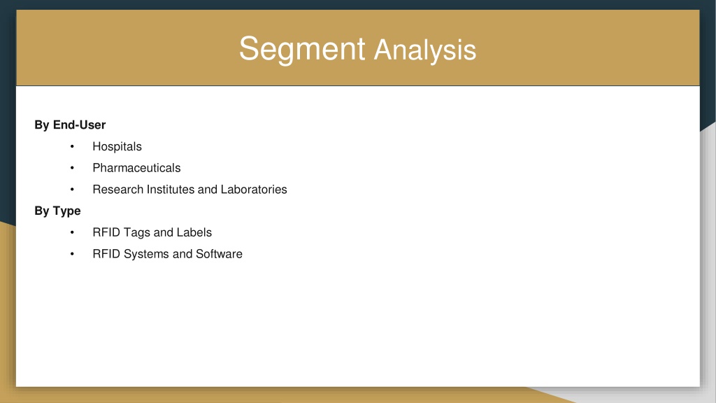 PPT - RFID for Healthcare and Pharmaceutical Market Size Worth Us1,258. ...