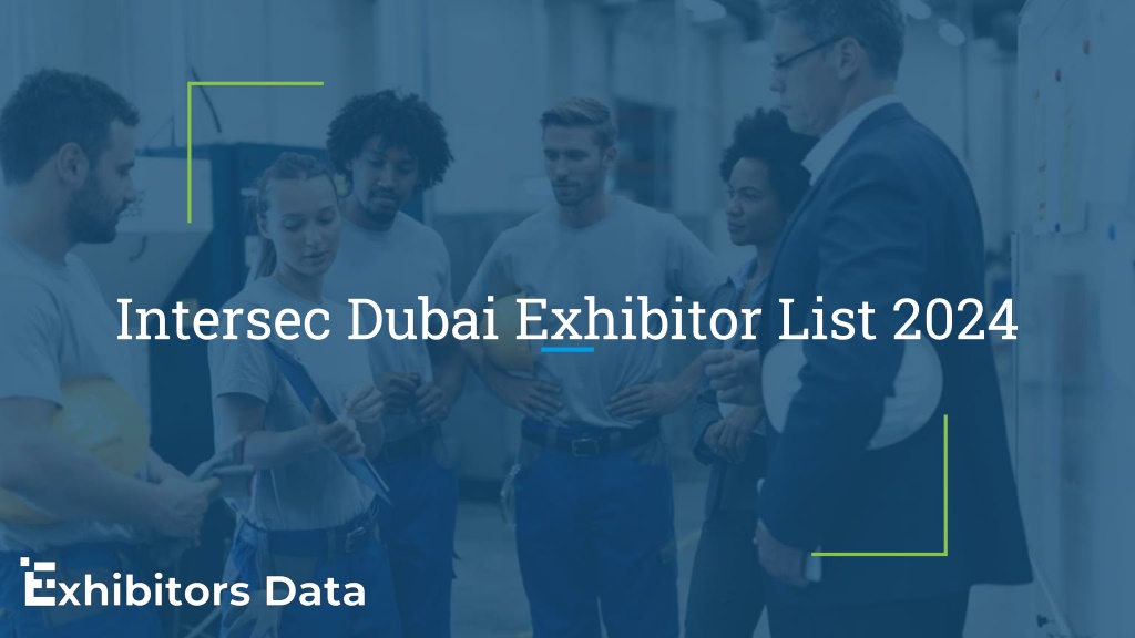 PPT Intersec Dubai Exhibitor List 2024 PowerPoint Presentation, free