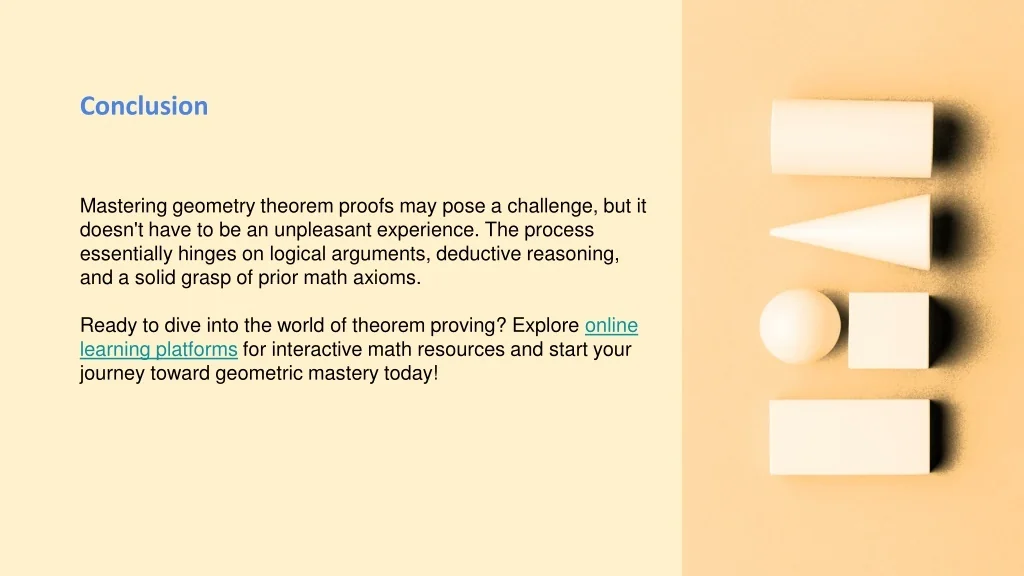 PPT - How to Learn Theorems in Geometry PowerPoint Presentation, free ...