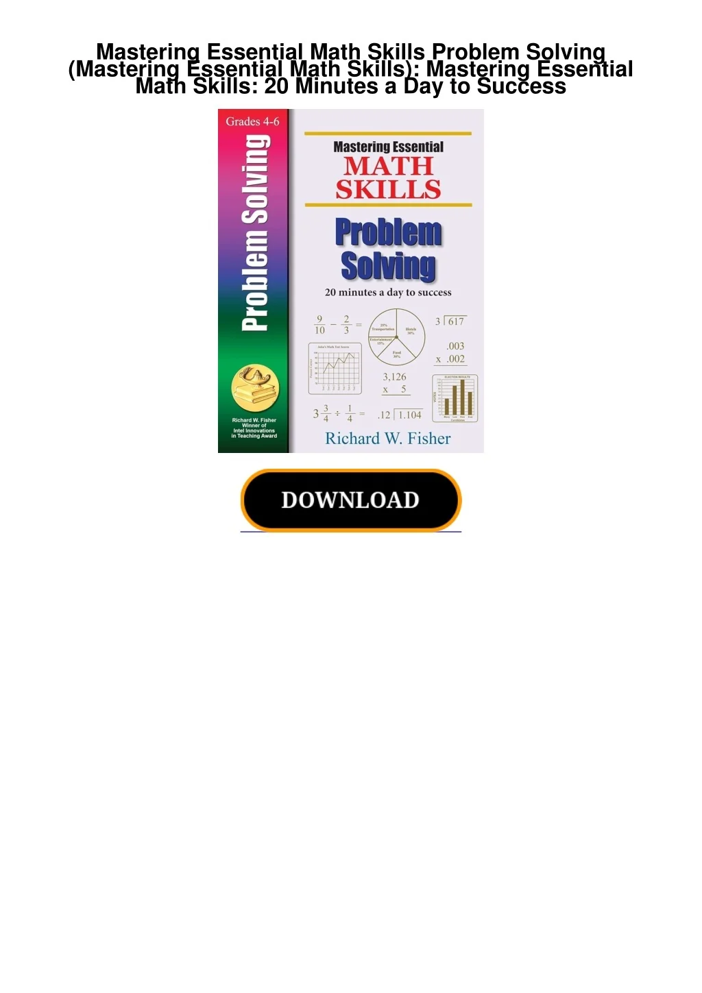 Essential Math Principles PPT - Mastering-Essential-Math-Skills-Problem-Solving-Mastering ...