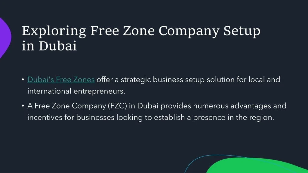 PPT - Business Setup In Dubai PowerPoint Presentation, free download ...