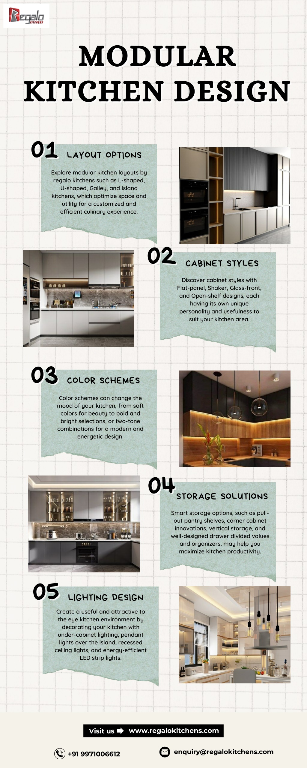 PPT - Modular kitchen Design | Regalo Kitchens PowerPoint Presentation ...