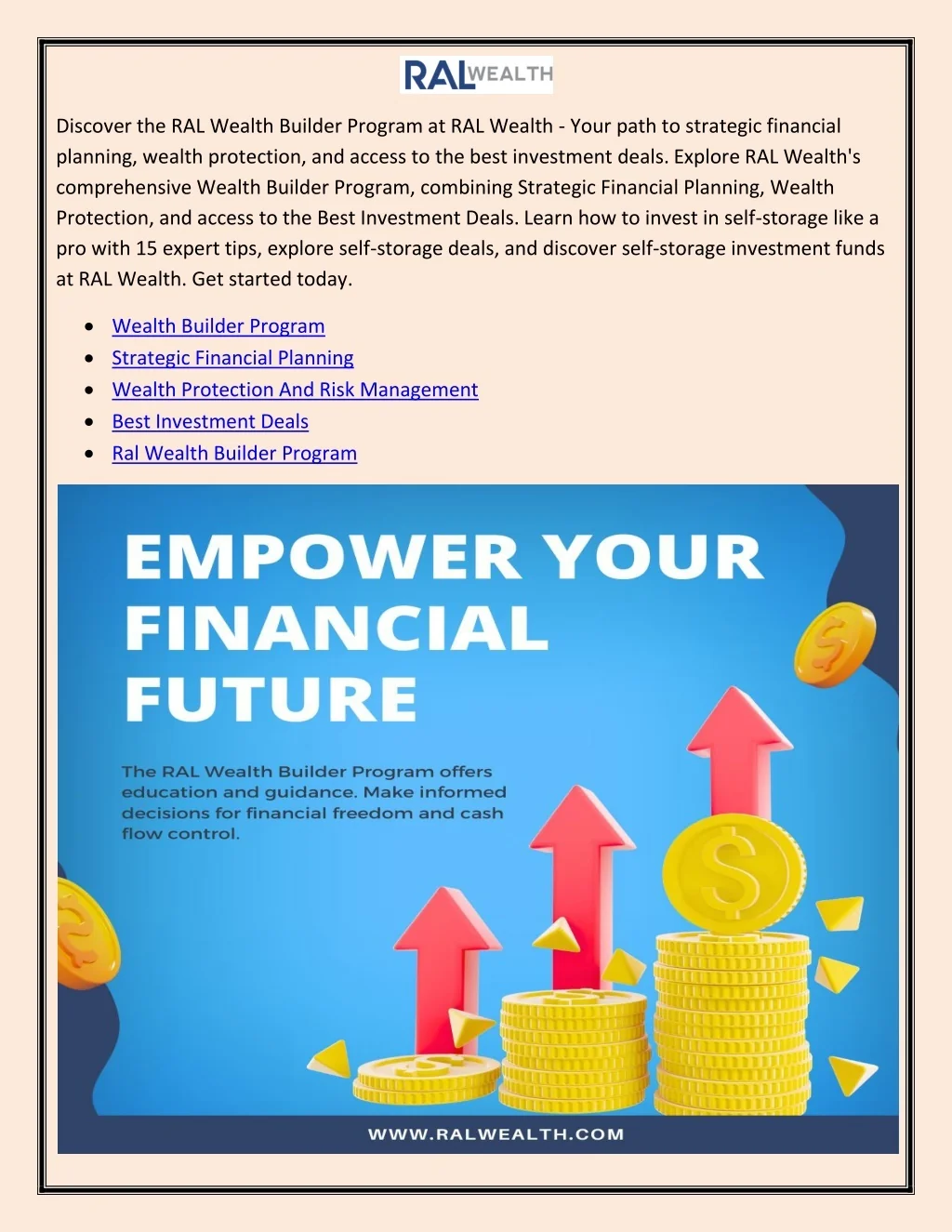 PPT - Wealth Program PowerPoint Presentation, free download - ID:12981061