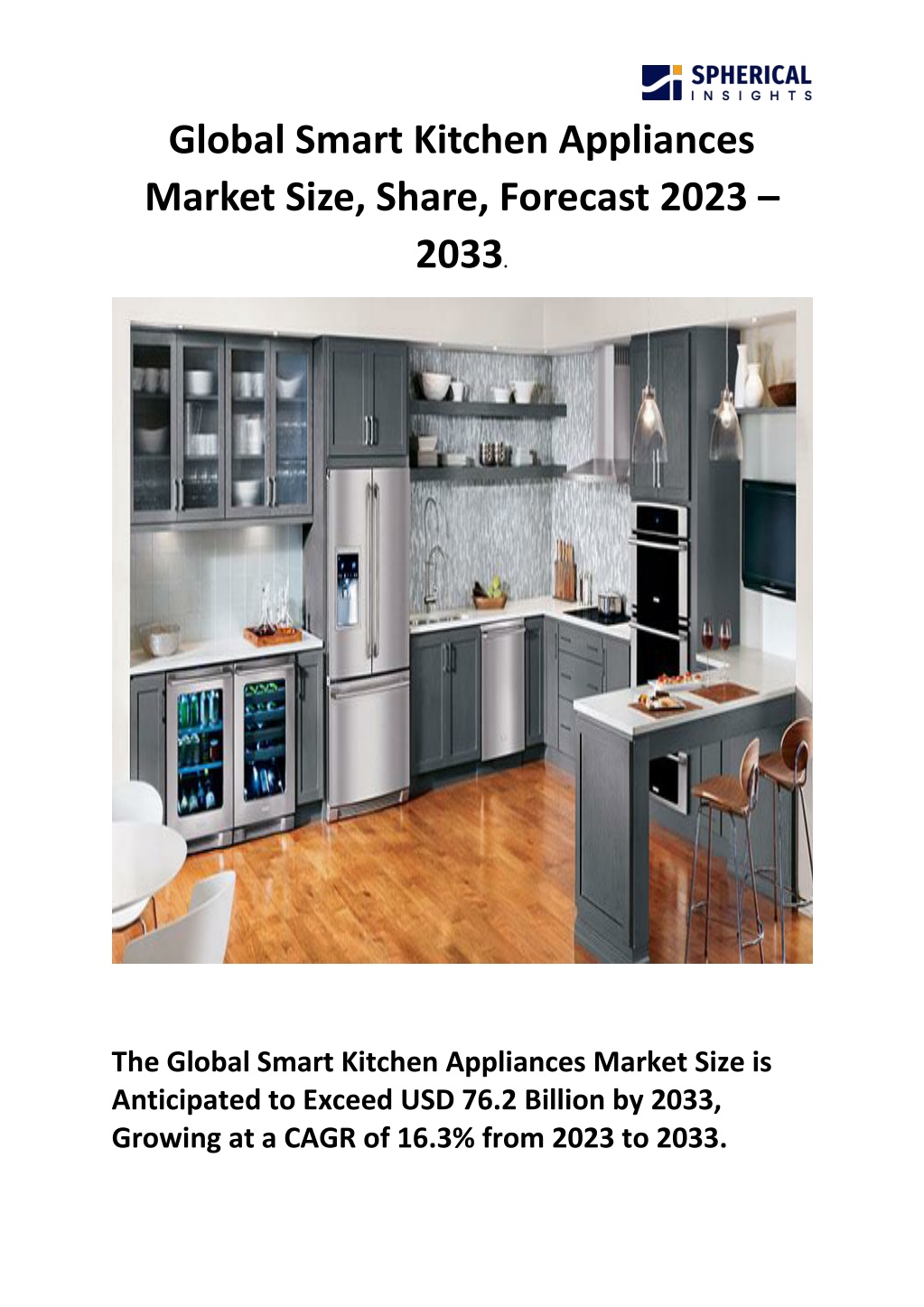 PPT Global Smart Kitchen Appliances Market Size PowerPoint