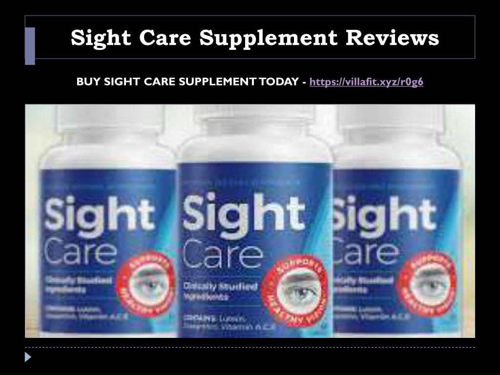 PPT - Sight Care Reviews (Real Or Fake) Truth About Vision Health ...