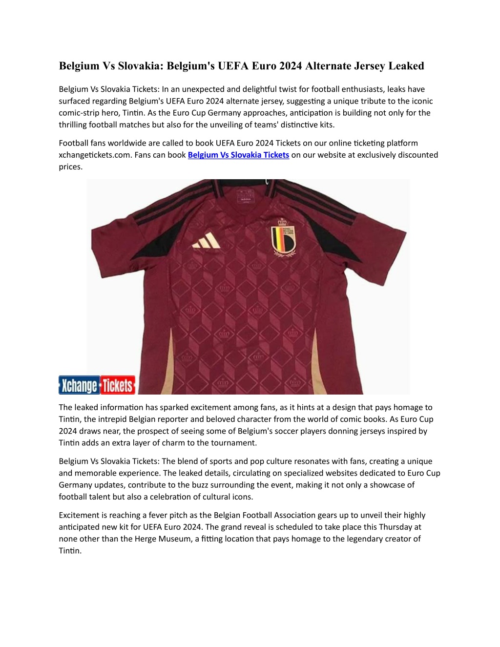 PPT Belgium S Euro 2024 Alternate Jersey Leaked PowerPoint Presentation ID 13008742