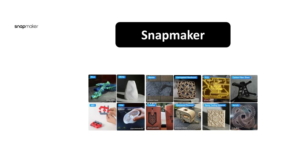 PPT - The Best 3D Printer Models From us.snapmaker.com PowerPoint Presentation - ID:13009072