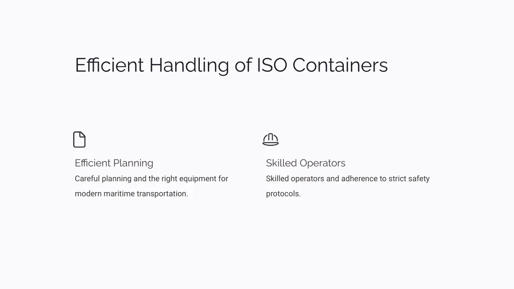 Iso Container Incoming Services Panel PPT - From Ship to Shore_ ISO Container Lifting Processes PowerPoint ...