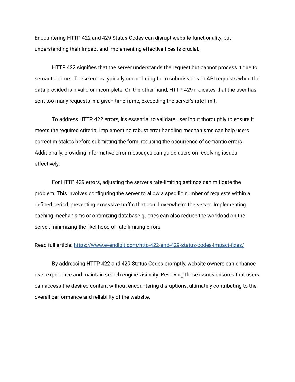 PPT - Mastering HTTP 422 and 429 Status Codes: Effects and Remedies ...