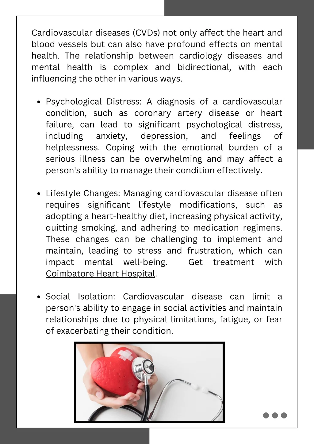 PPT - The Impact of Cardiology Disease on Mental Health PowerPoint ...
