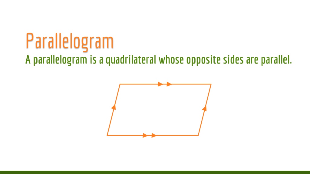 Ppt Ways Of Proving That A Quadrilateral Is A Parallelogram Powerpoint Presentation Id13059644 6063