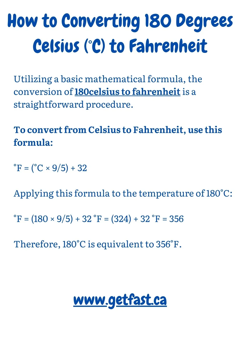 PPT - Easily Convert 180 degrees Celsius to Fahrenheit PowerPoint ...