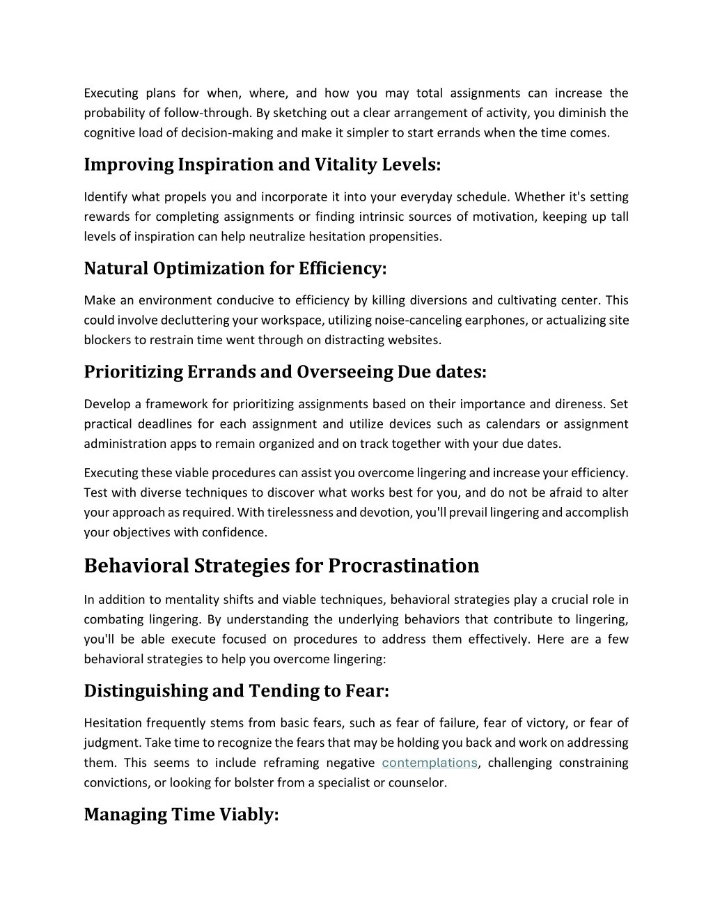 Executing Things PPT - How to Stop Procrastinating and Get Things Doing PowerPoint ...