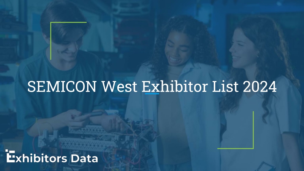 PPT SEMICON West Exhibitor List 2024 PowerPoint Presentation, free