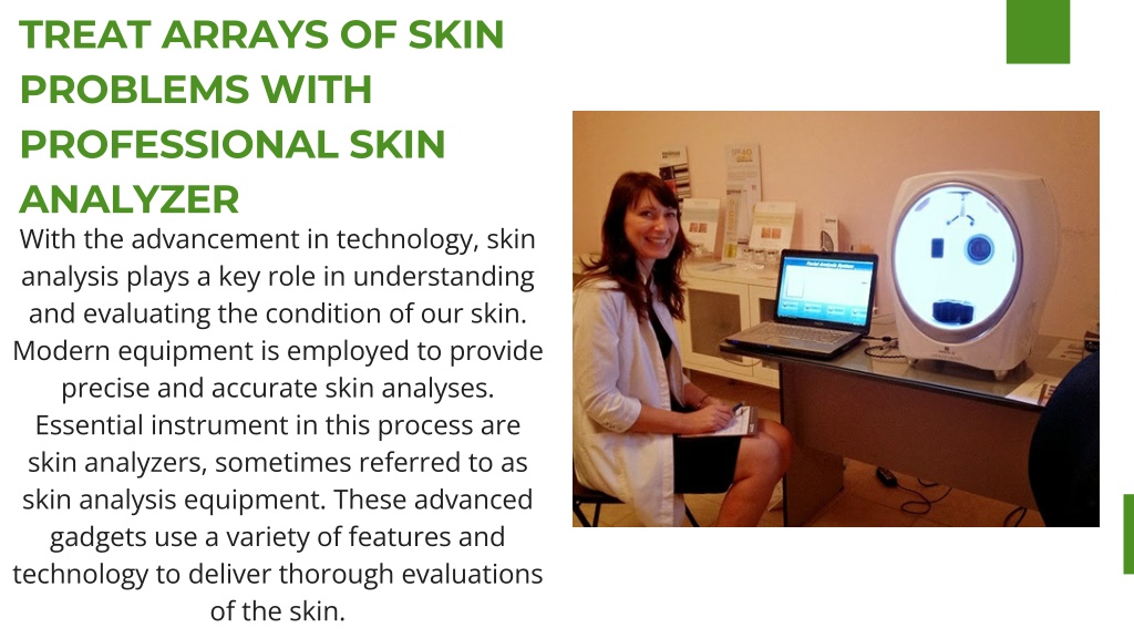 Ppt - Treat Arrays Of Skin Problems With Professional Skin Analyzer 