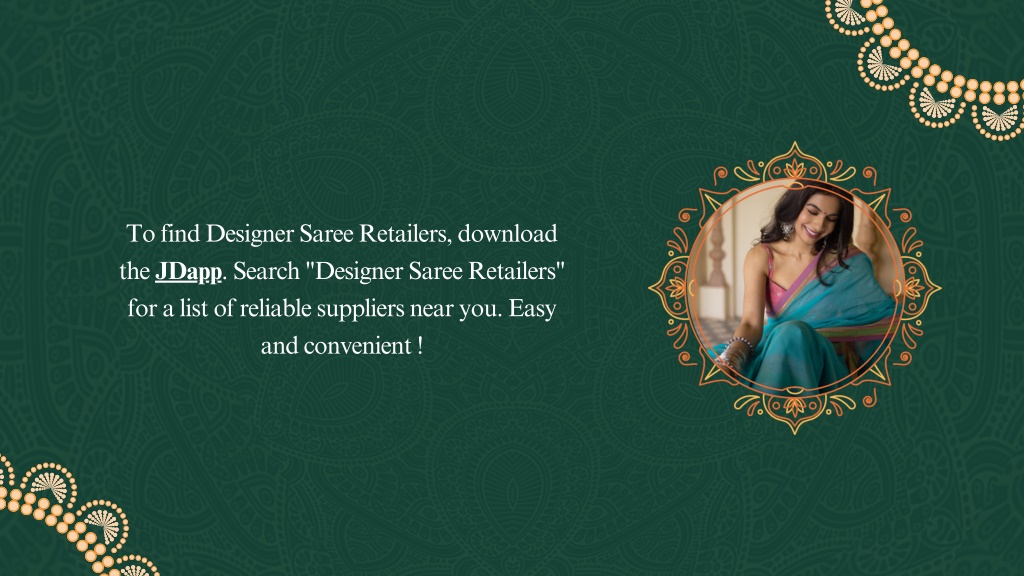 PPT - Exquisite Designer Sarees A Timeless Elegance in Indian Fashion ...