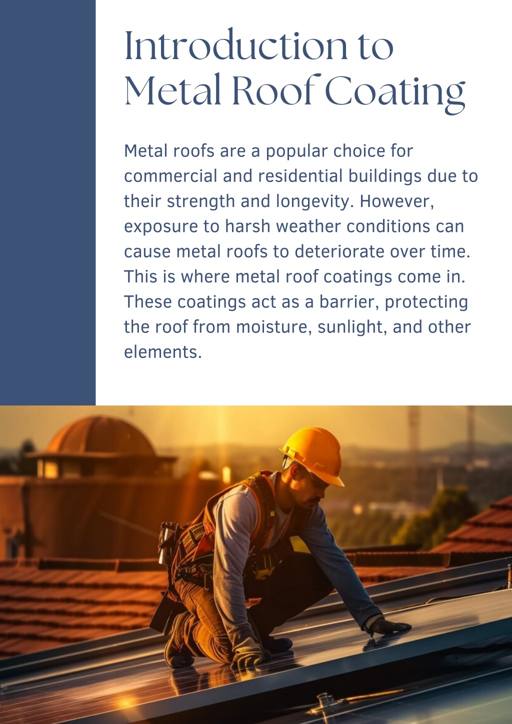 PPT - Know About Metal roof coating Companies PowerPoint Presentation ...