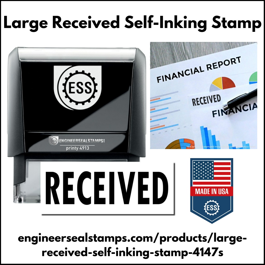 PPT - Large Received Self-Inking Stamp PowerPoint Presentation, free ...