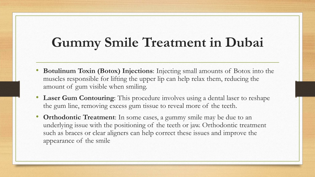 PPT - Gummy Smile Treatment in Dubai PowerPoint Presentation, free ...