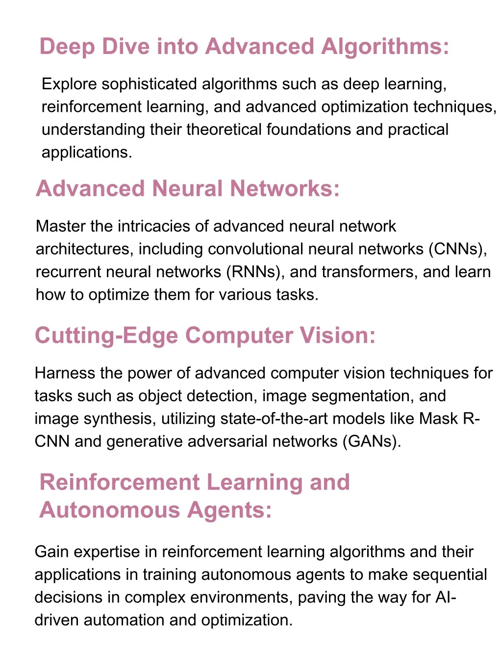 PPT - Advanced Artificial Intelligence Course: Unleash the Future ...
