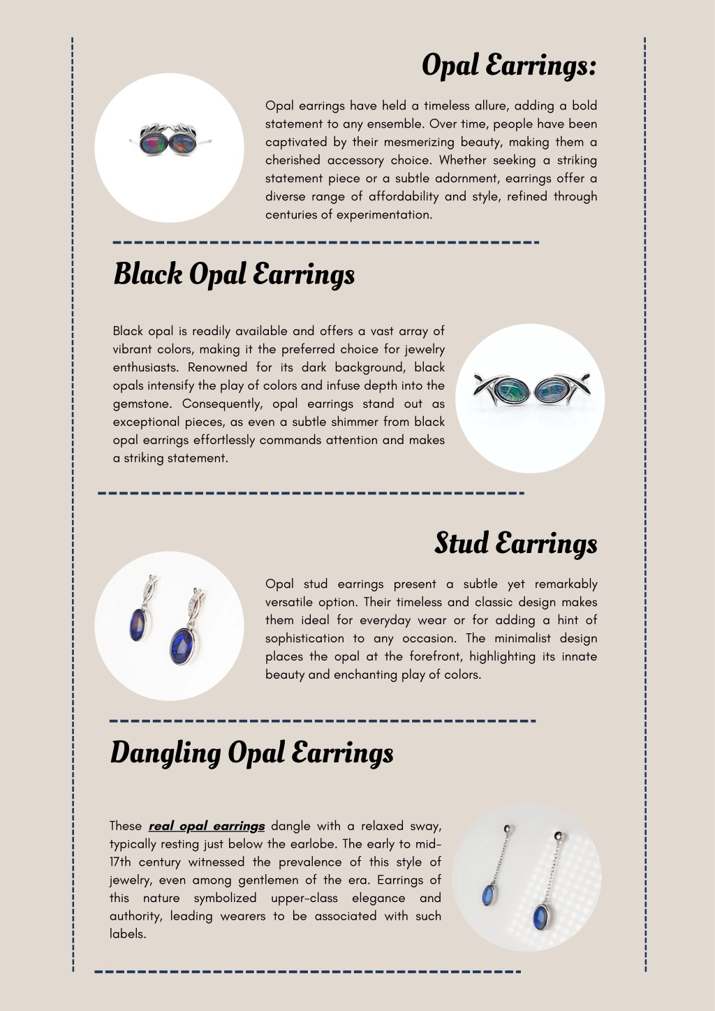 PPT - The History of real opal earrings PowerPoint Presentation, free ...