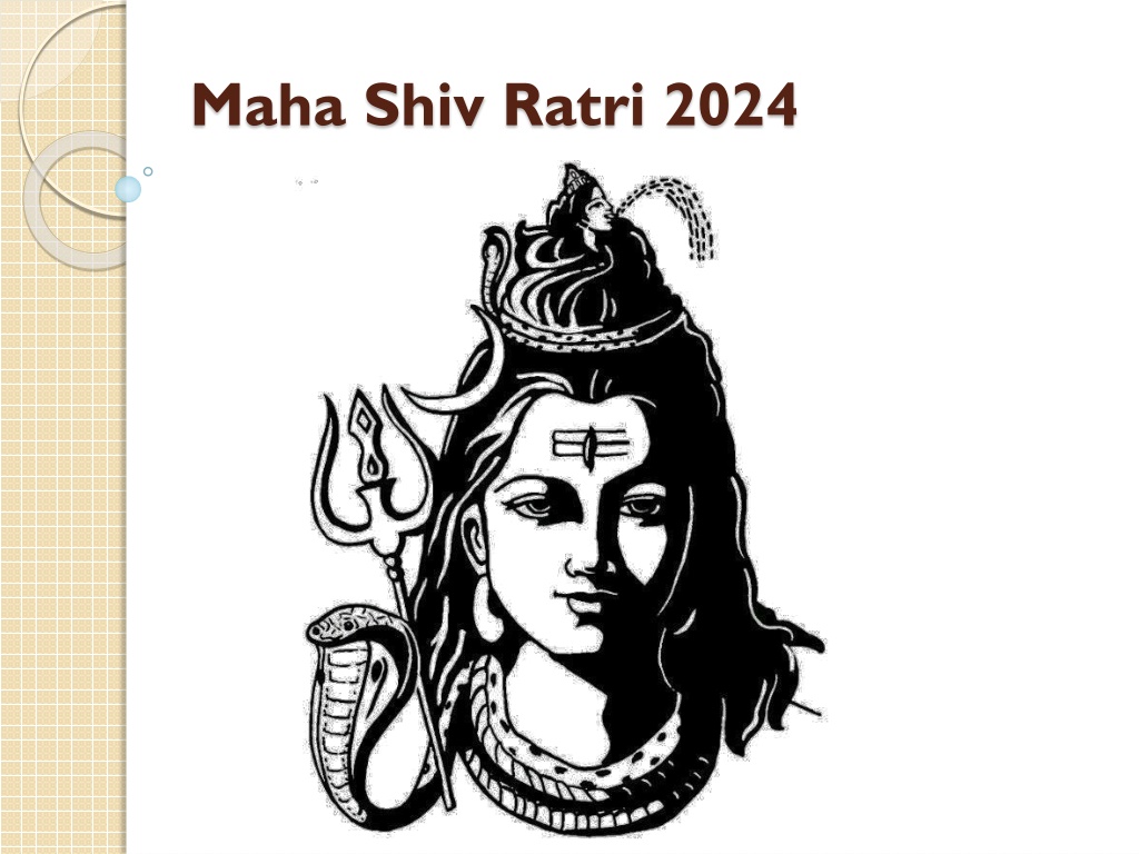 PPT Maha Shiv Ratri 2024 PowerPoint Presentation, free download ID