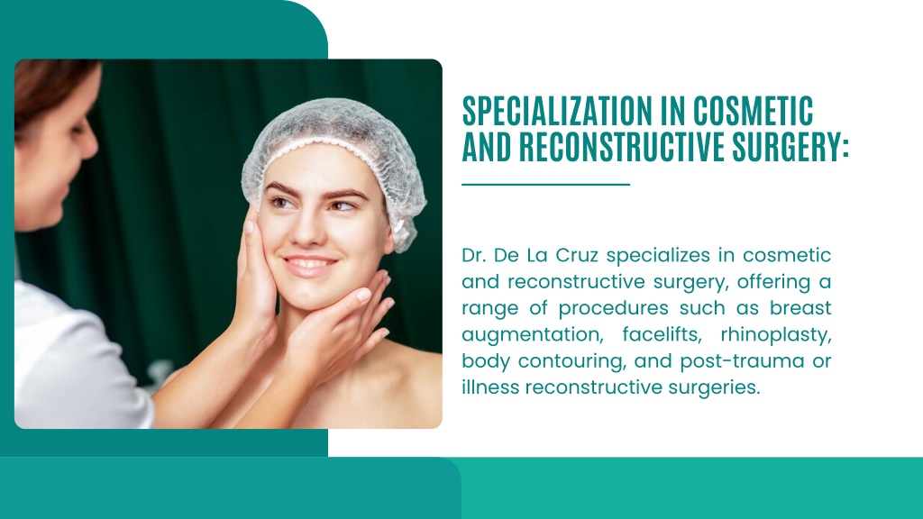 PPT - Innovation in Cosmetic Surgery: Dr. Emmanuel De La Cruz's Journey ...