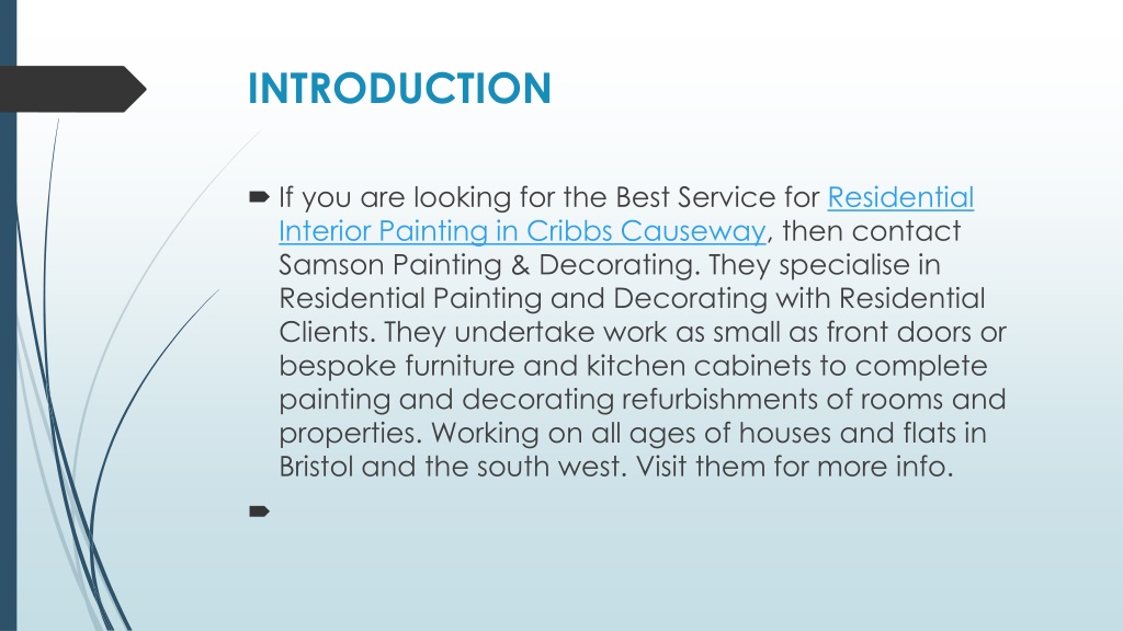 PPT - Get The Best Residential Interior Painting in Cribbs Causeway ...