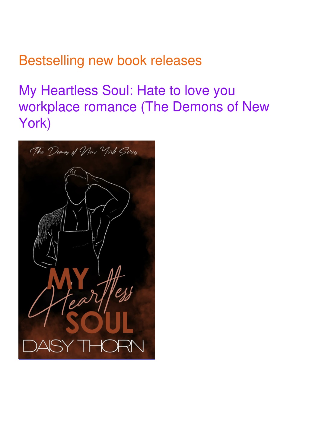 PPT - get⚡[PDF] My Heartless Soul: Hate to love you workplace romance ...