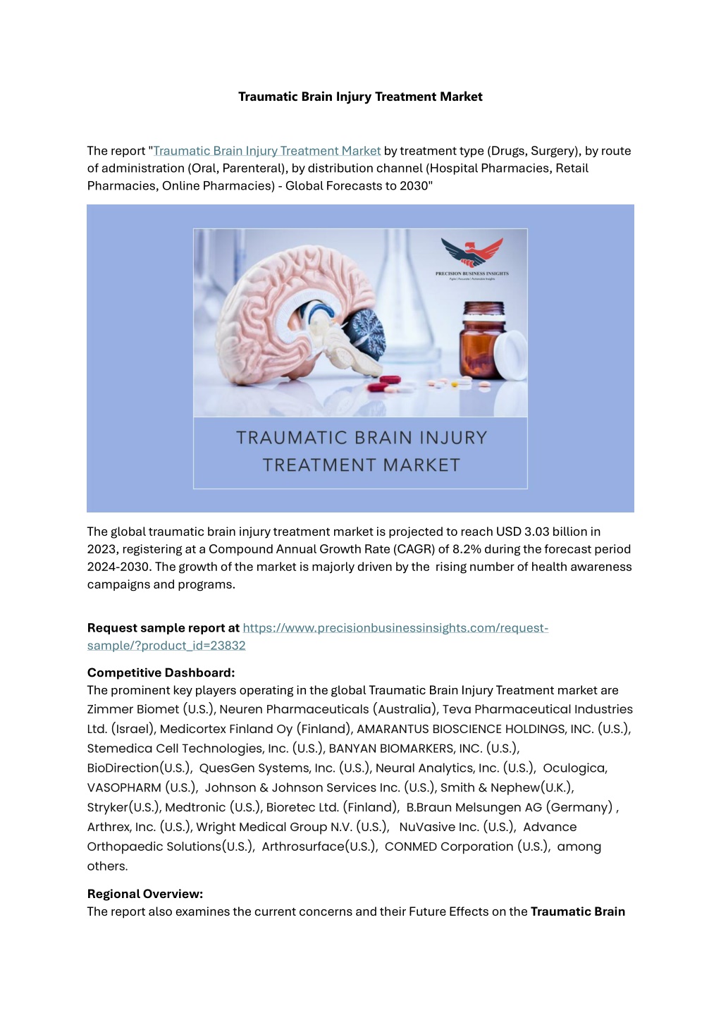 PPT - Traumatic Brain Injury Treatment Market Share Analysis 2024 ...