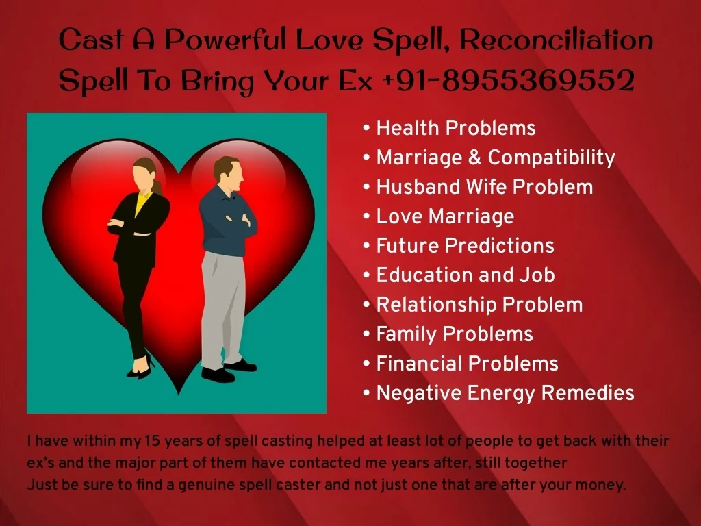 PPT - cast a powerful love spell, reconciliation spell to bring your ex ...