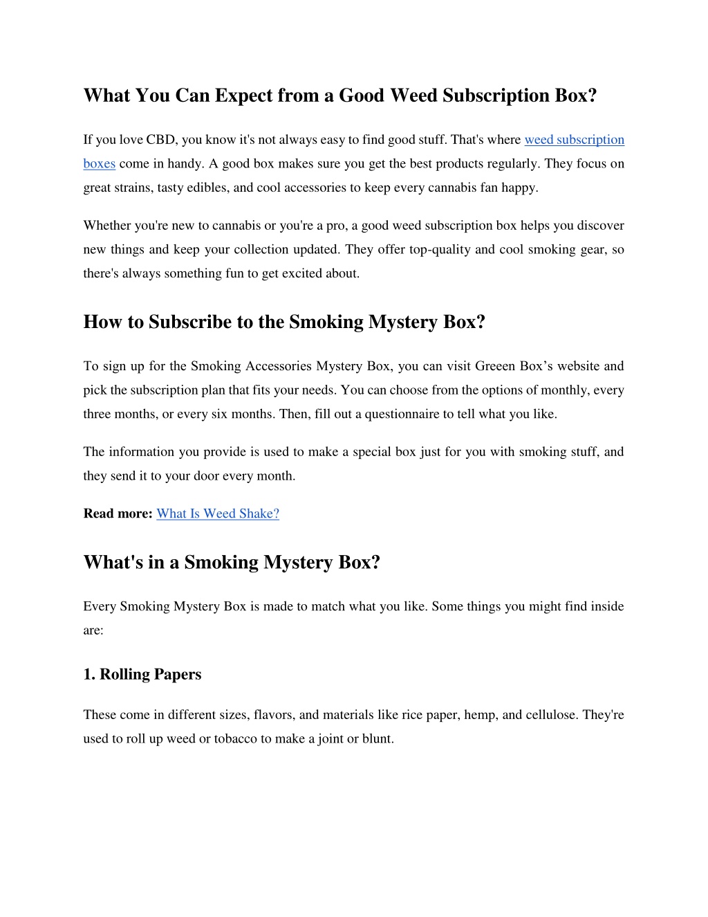 PPT - What Is a Smoking Accessories Mystery Box PowerPoint Presentation ...