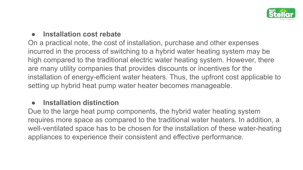 PPT - Top 6 Facts About Hybrid Pump Water Heater -The Innovative ...