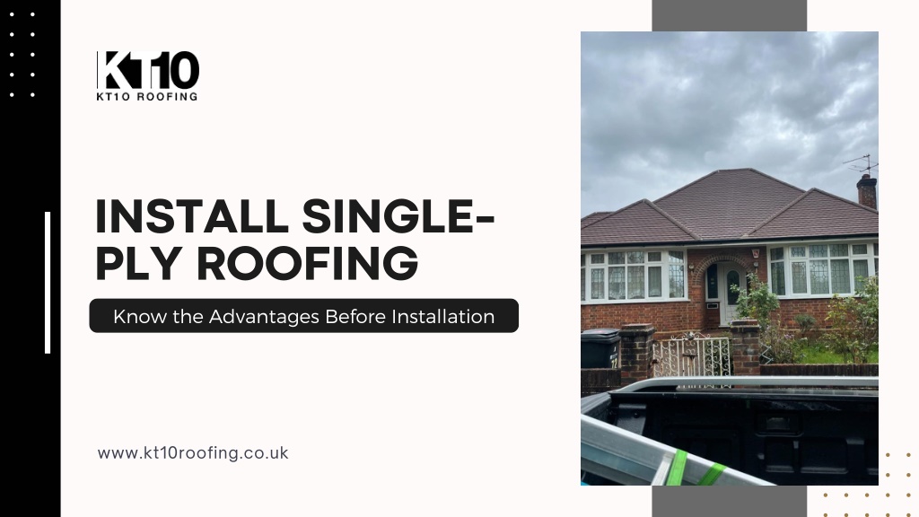 PPT - Install Single-Ply Roofing – Know the Advantages Before ...