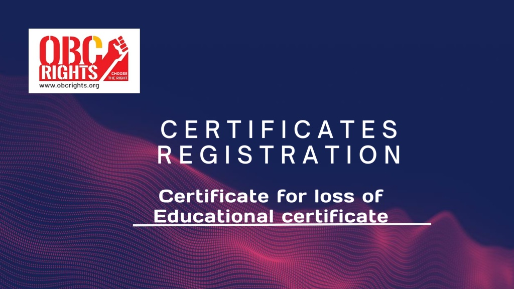 PPT - How to get a Certificate for Loss of School Records through ...