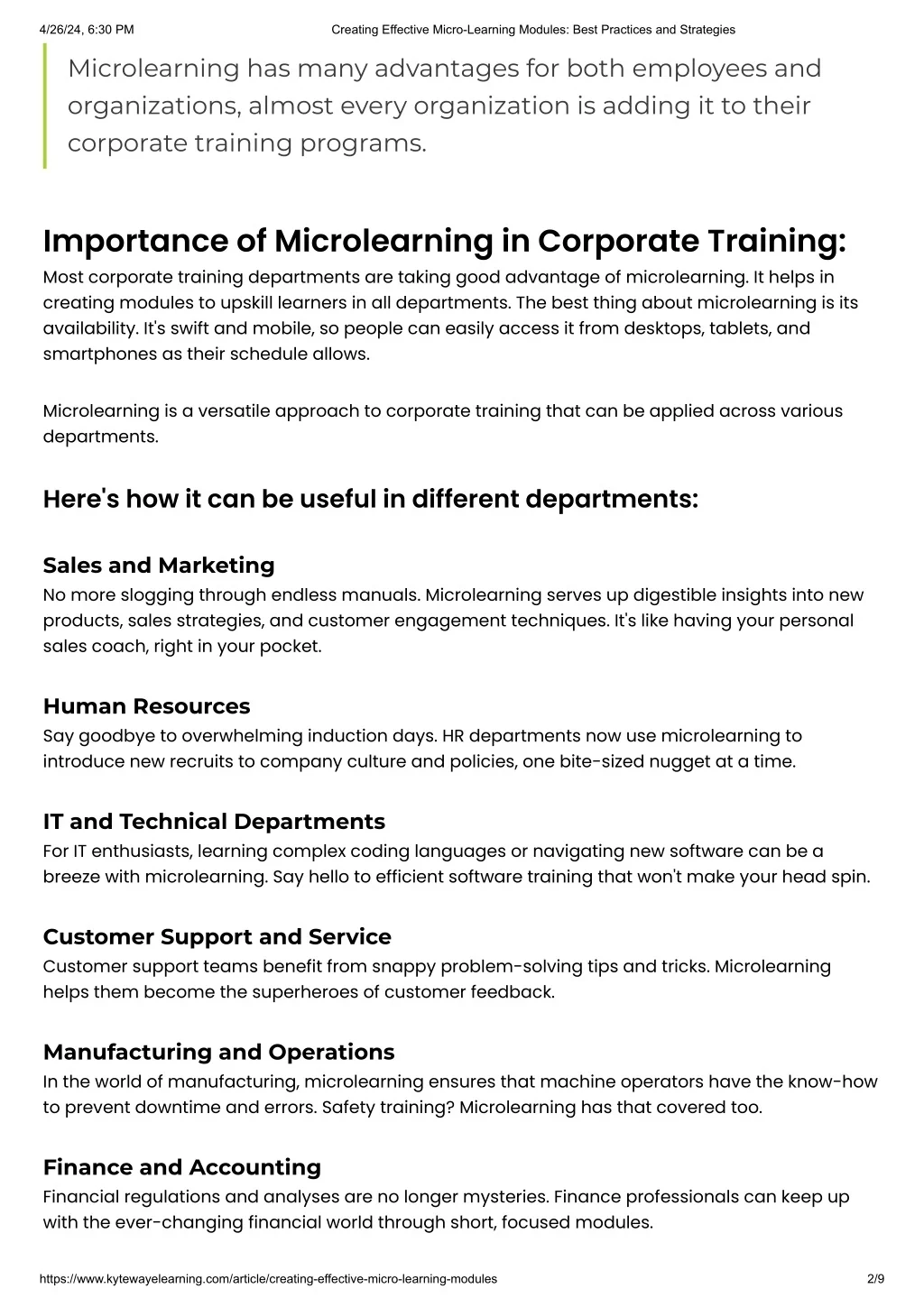 PPT - Creating Effective Micro-Learning Modules_ Best Practices and ...