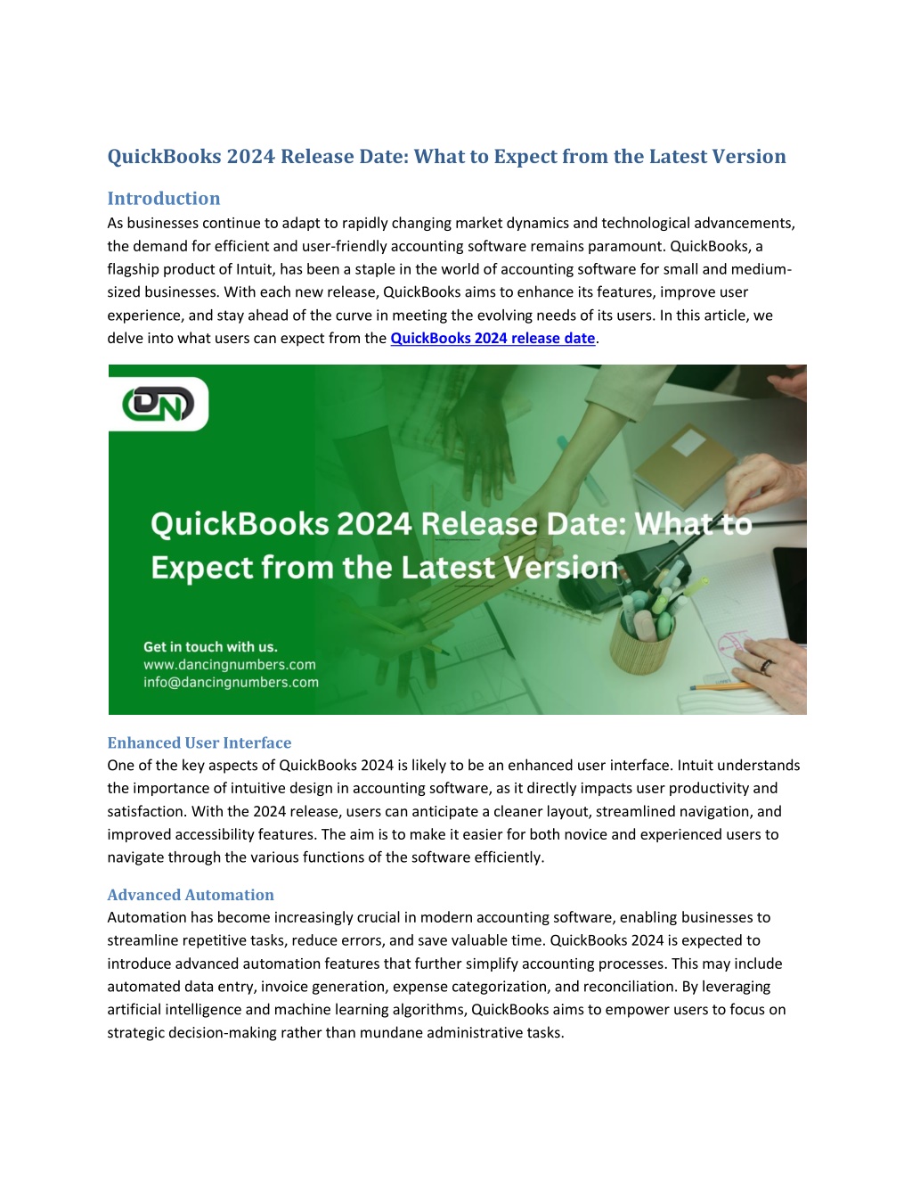 Quickbooks Enterprise 2024 Release Date In India Jenni Dulciana