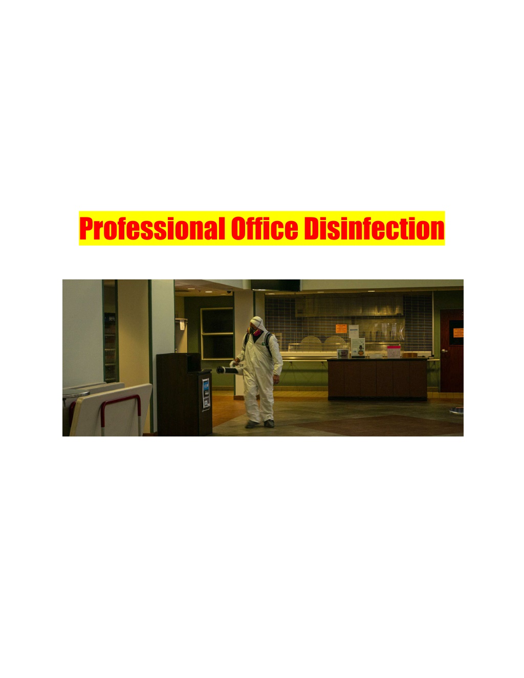 PPT - Professional Office Disinfection PowerPoint Presentation, free ...