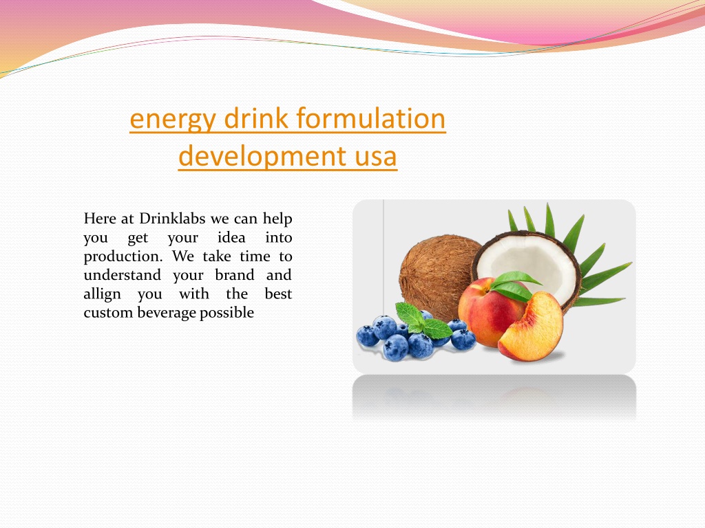 PPT - Beverage Formula - The Drink Labs PowerPoint Presentation, free ...