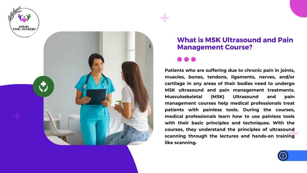 PPT - A Brief Note on MSK Ultrasound and Pain Management Course ...