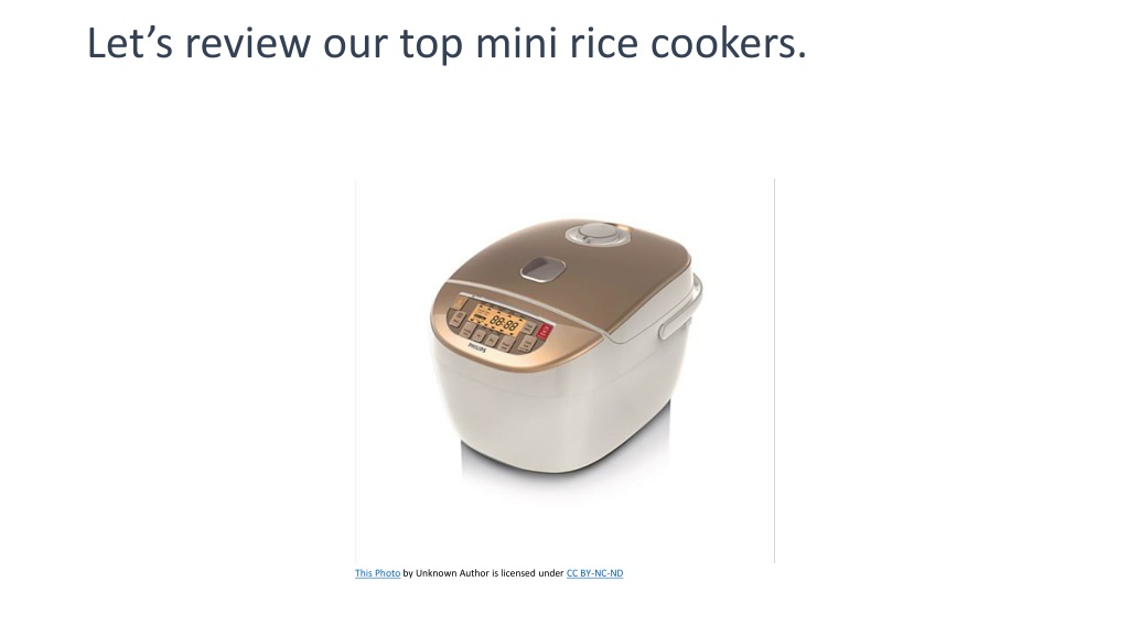 PPT Best Mini Rice Cooker 2024 With Reviews And PowerPoint