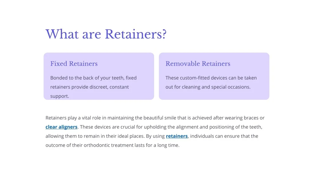 Retainers Computer Image PPT - Understanding the Role of Retainers PowerPoint Presentation, free ...