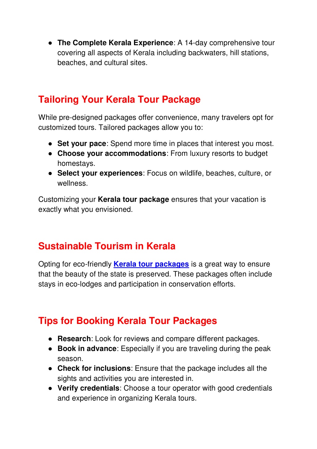 PPT Explore Kerala Tour Packages PowerPoint Presentation Free