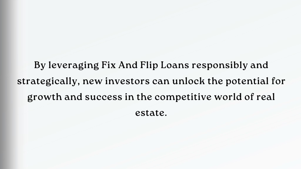 PPT - Fix And Flip Loans For New Investors PPT PowerPoint Presentation ...