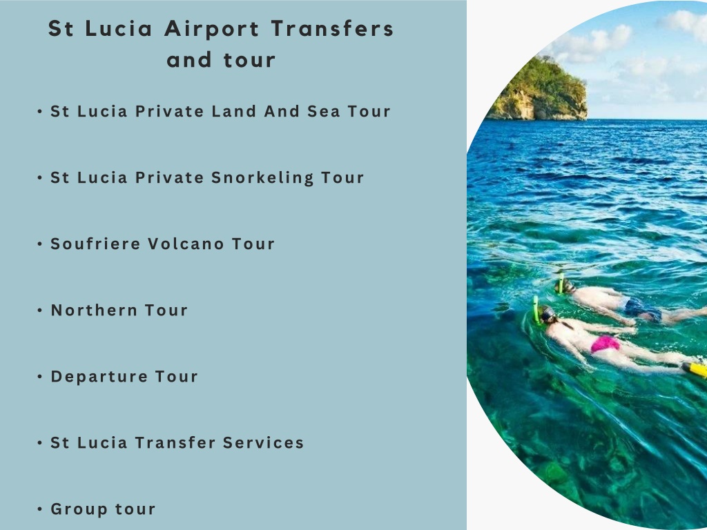 PPT - Private Land And Sea Tour st lucia PowerPoint Presentation, free ...