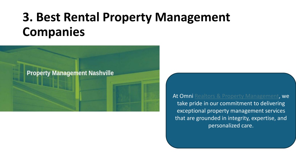 Ppt Where Expertise Meets Excellence In Nashville Real Estate Omni Realty Powerpoint 