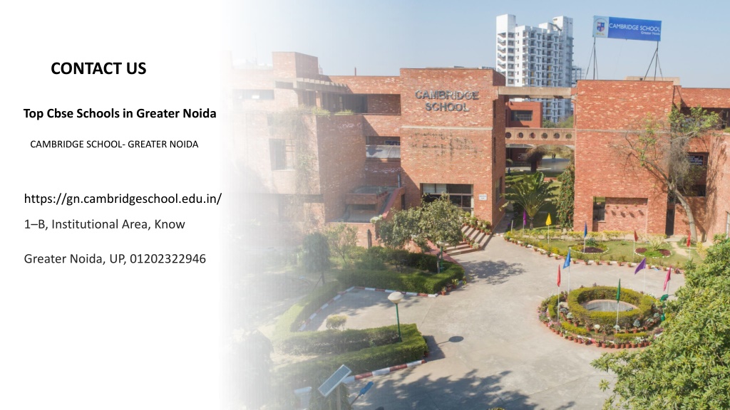 PPT - Top Cbse Schools In Greater Noida PowerPoint Presentation, Free ...