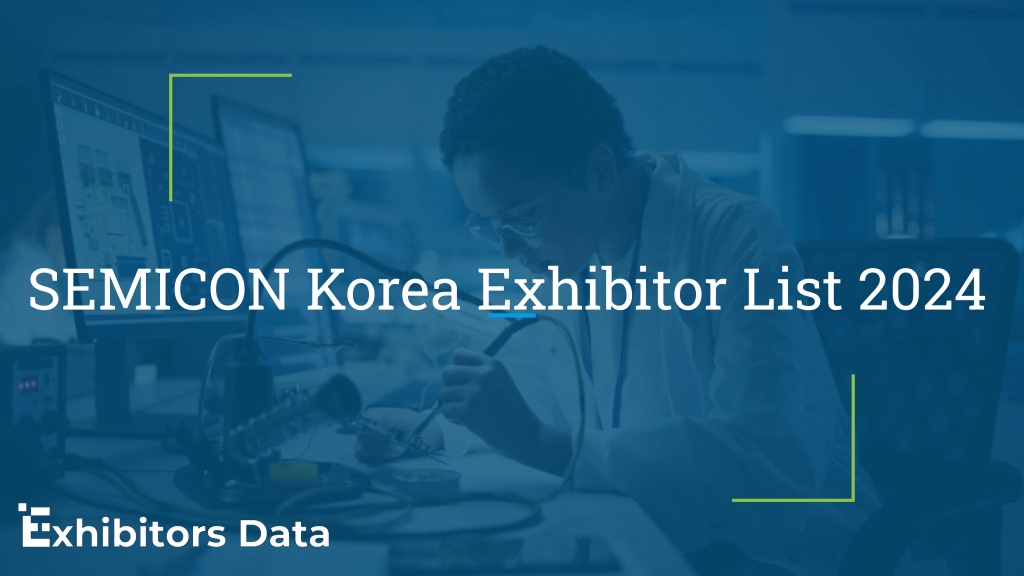 PPT SEMICON Korea Exhibitor List 2024 PowerPoint Presentation, free